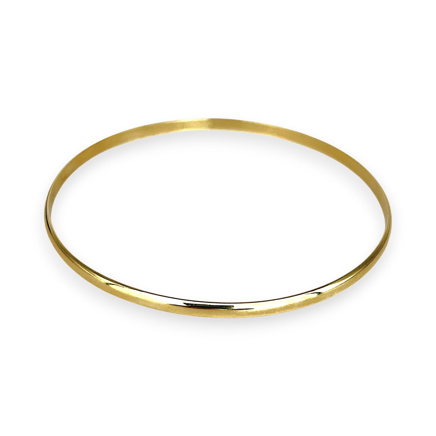 NZGD | 9ct Gold Everyday Elegance Bangle 64.9mm