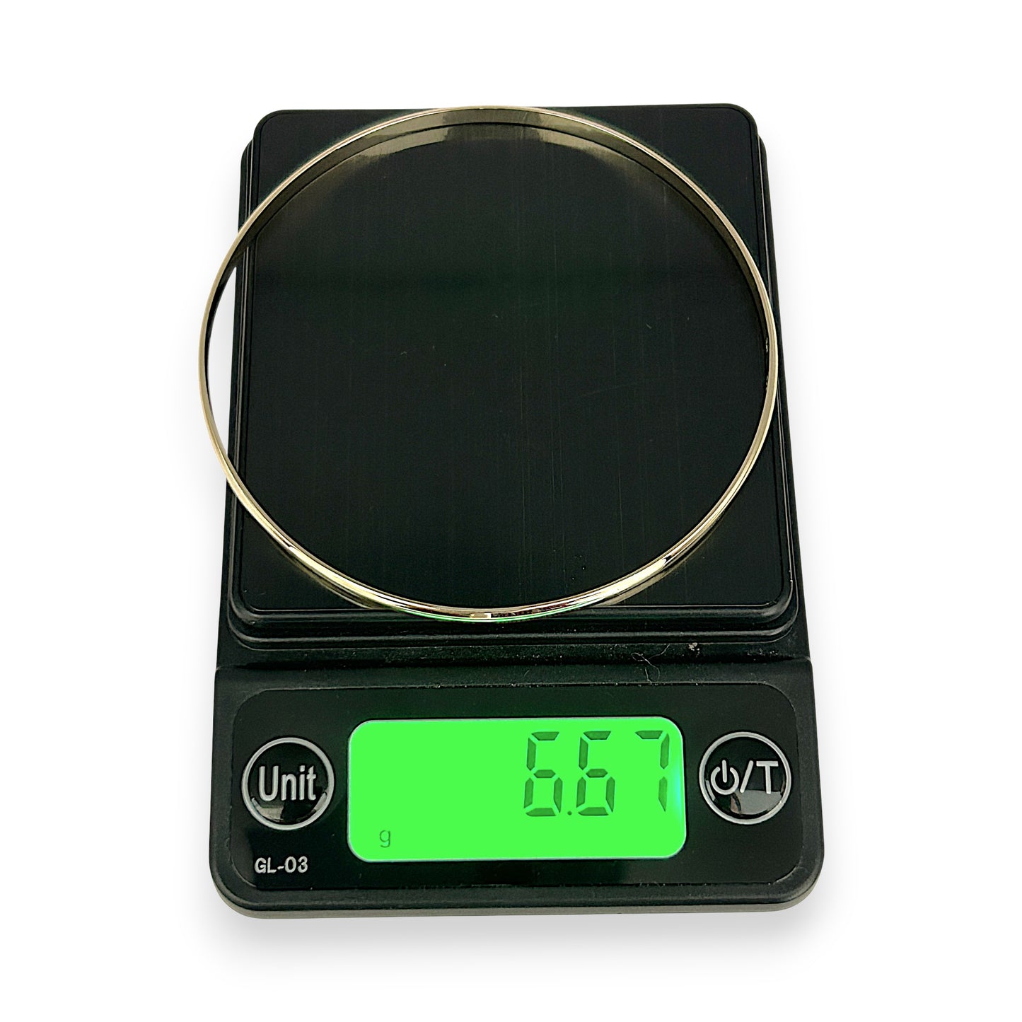 NZGD | 9ct Gold Everyday Elegance Bangle 64.9mm