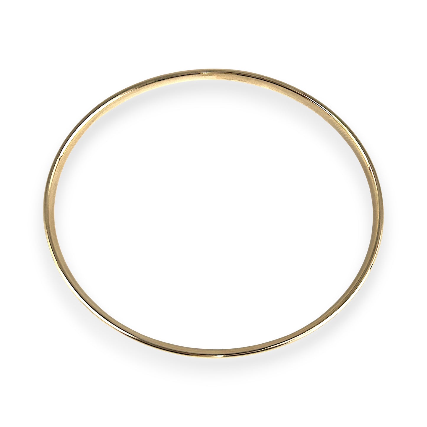 NZGD | 9ct Gold Refurbished Signature Oval Luxe Bangle 66.3mm x 56.9mm