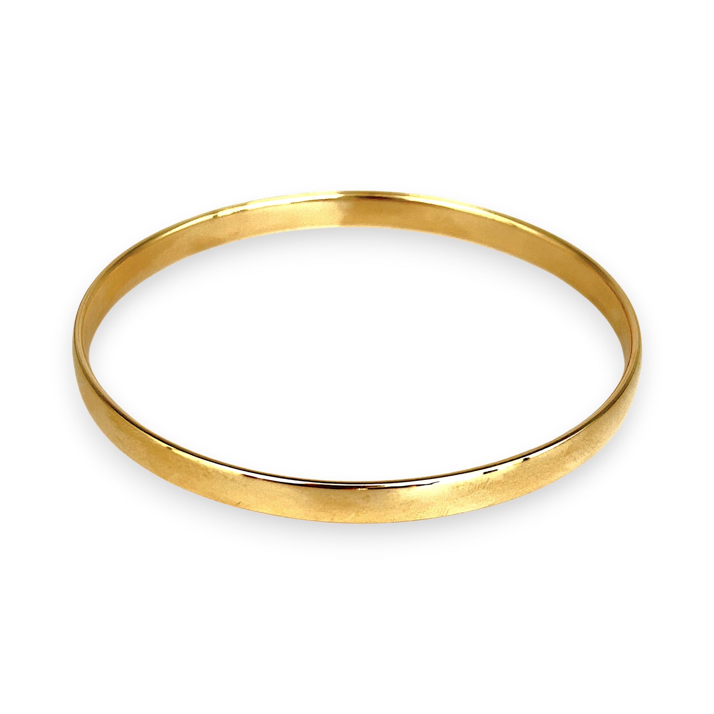 NZGD | 9ct Gold Refurbished Signature Oval Luxe Bangle 66.3mm x 56.9mm
