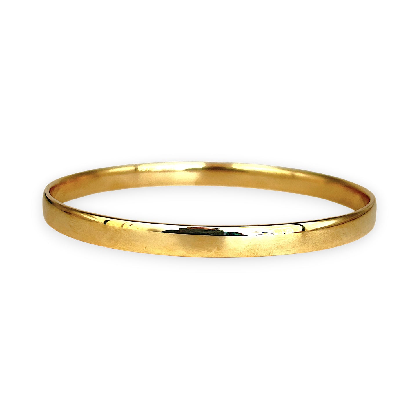 NZGD | 9ct Gold Refurbished Signature Oval Luxe Bangle 66.3mm x 56.9mm