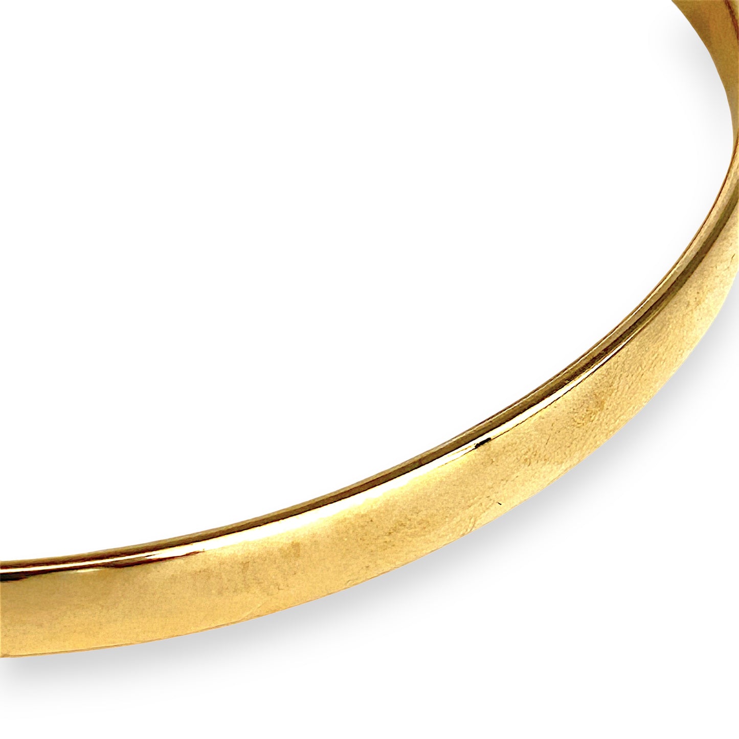 NZGD | 9ct Gold Refurbished Signature Oval Luxe Bangle 66.3mm x 56.9mm