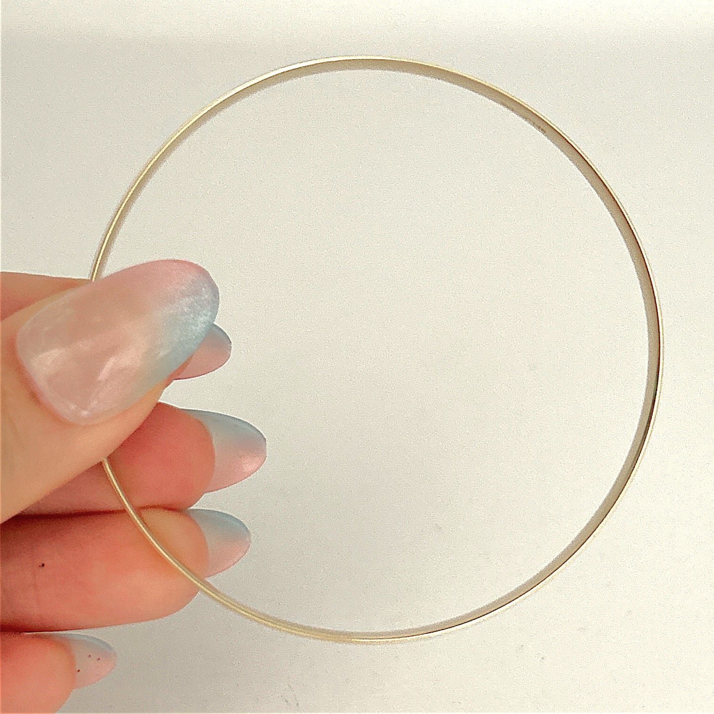 NZGD | 9ct Gold Burnished Classic PROUDS Bangle 65.0mm