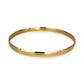 NZGD | 9ct Gold Burnished Classic PROUDS Bangle 65.0mm