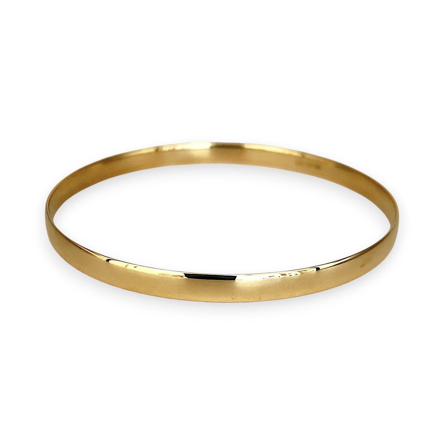 NZGD | 9ct Gold Burnished Classic PROUDS Bangle 65.0mm