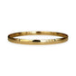 NZGD | 9ct Gold Burnished Classic PROUDS Bangle 65.0mm