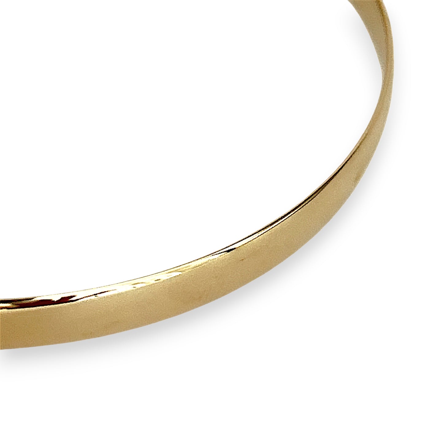 NZGD | 9ct Gold Burnished Classic PROUDS Bangle 65.0mm