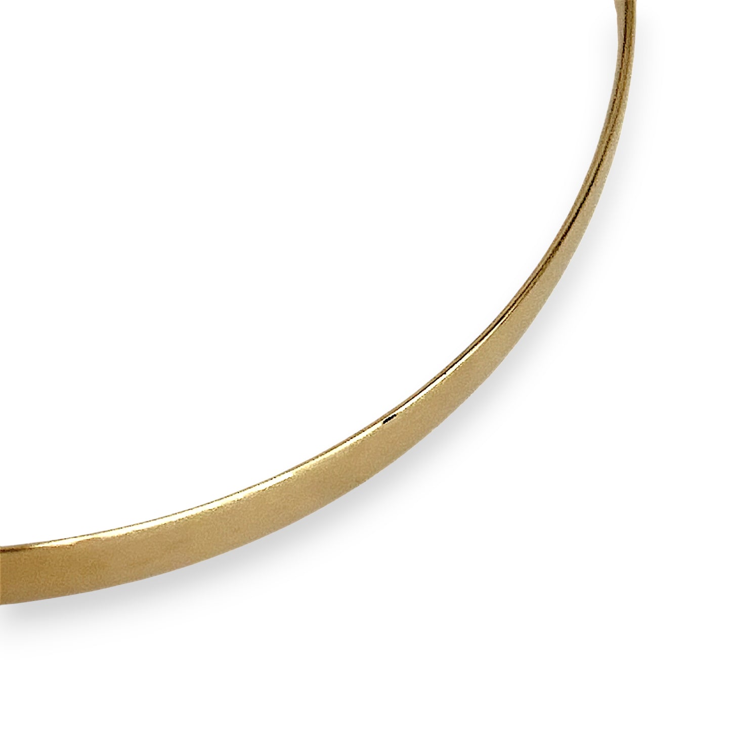 NZGD | 9ct Gold Burnished Classic PROUDS Bangle 65.0mm