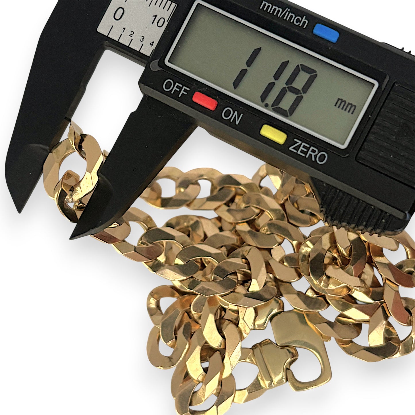 NZGD | 9ct Gold Imperial Grandeur Chain 55cm