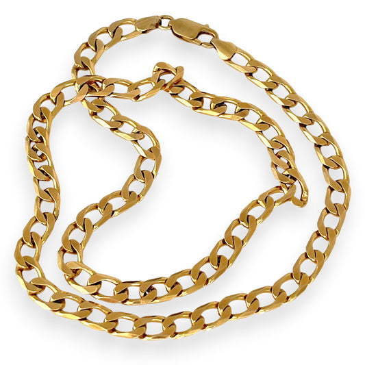 NZGD | 9ct Gold Seraphine Curb Link Chain 57cm