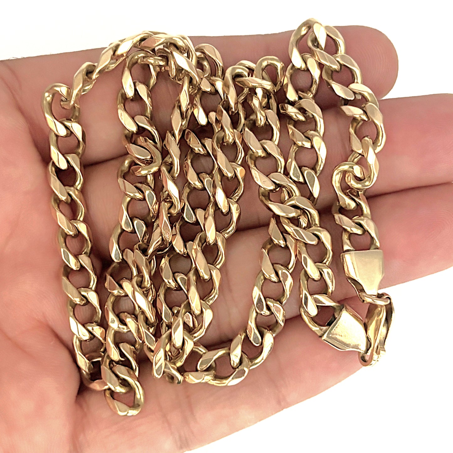 NZGD | 9ct Gold Eternal Monarch Curb Chain 60cm