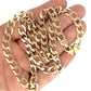 NZGD | 9ct Gold Lustre Royale Curb Chain 58cm