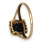 9ct Gold Sapphire Ring, Size O. R # 336