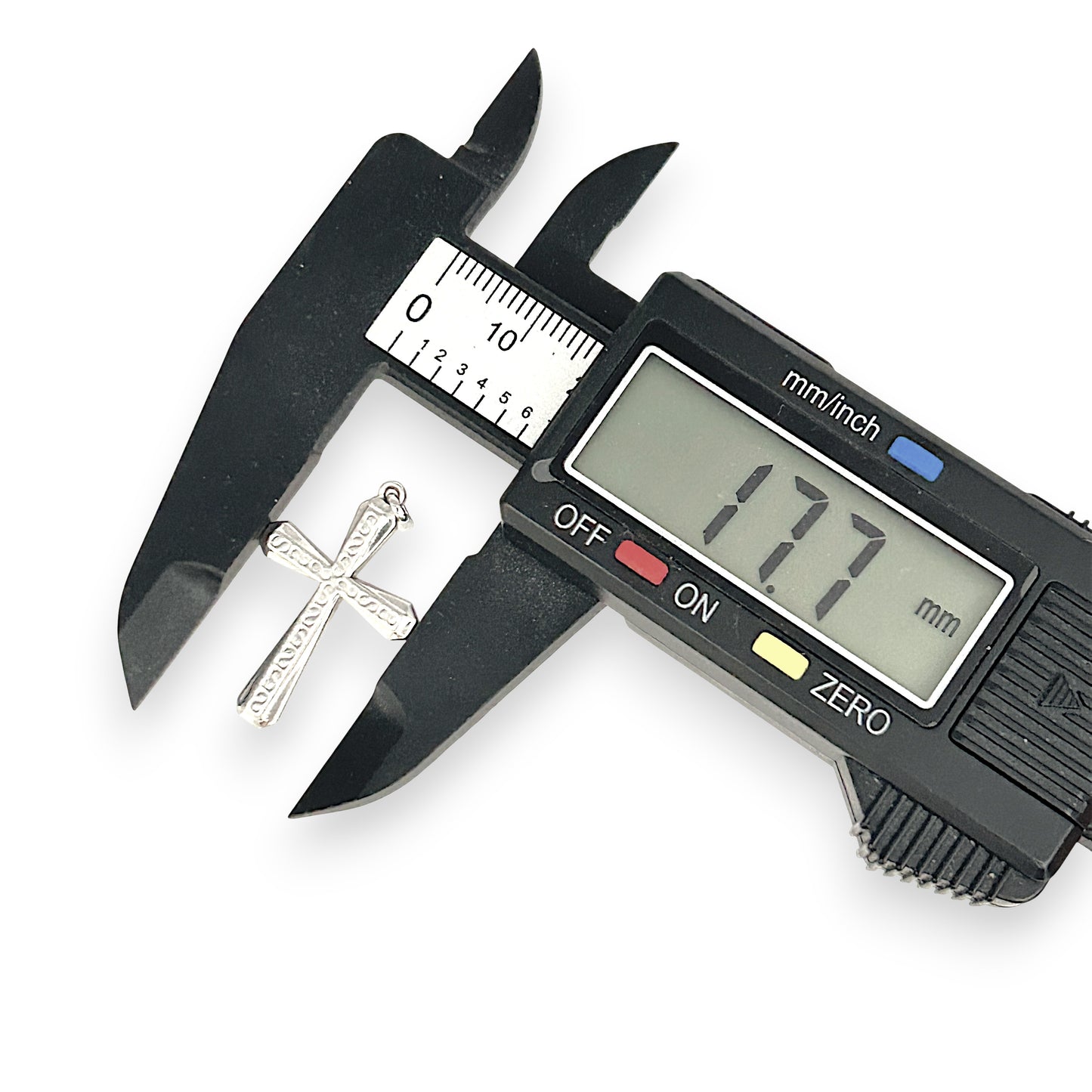 NZGD | 9ct White Gold Pure Radiance Cross Pendant