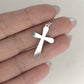 NZGD | 9ct White Gold Pure Radiance Cross Pendant