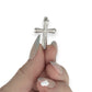 NZGD | 9ct White Gold Pure Radiance Cross Pendant