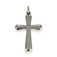 NZGD | 9ct White Gold Pure Radiance Cross Pendant