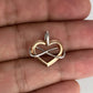 NZGD | 9ct Gold Eternal Heart Symphony Pendant
