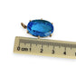 BRAND NEW | Statement 31.07ct Blue Topaz Pendant in 9ct Gold Valuation $3,900