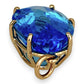 BRAND NEW | Statement 31.07ct Blue Topaz Pendant in 9ct Gold Valuation $3,900