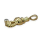 BRAND NEW | 9ct Gold Golden Whimsy Wanderer Pendant with Diamond Accent