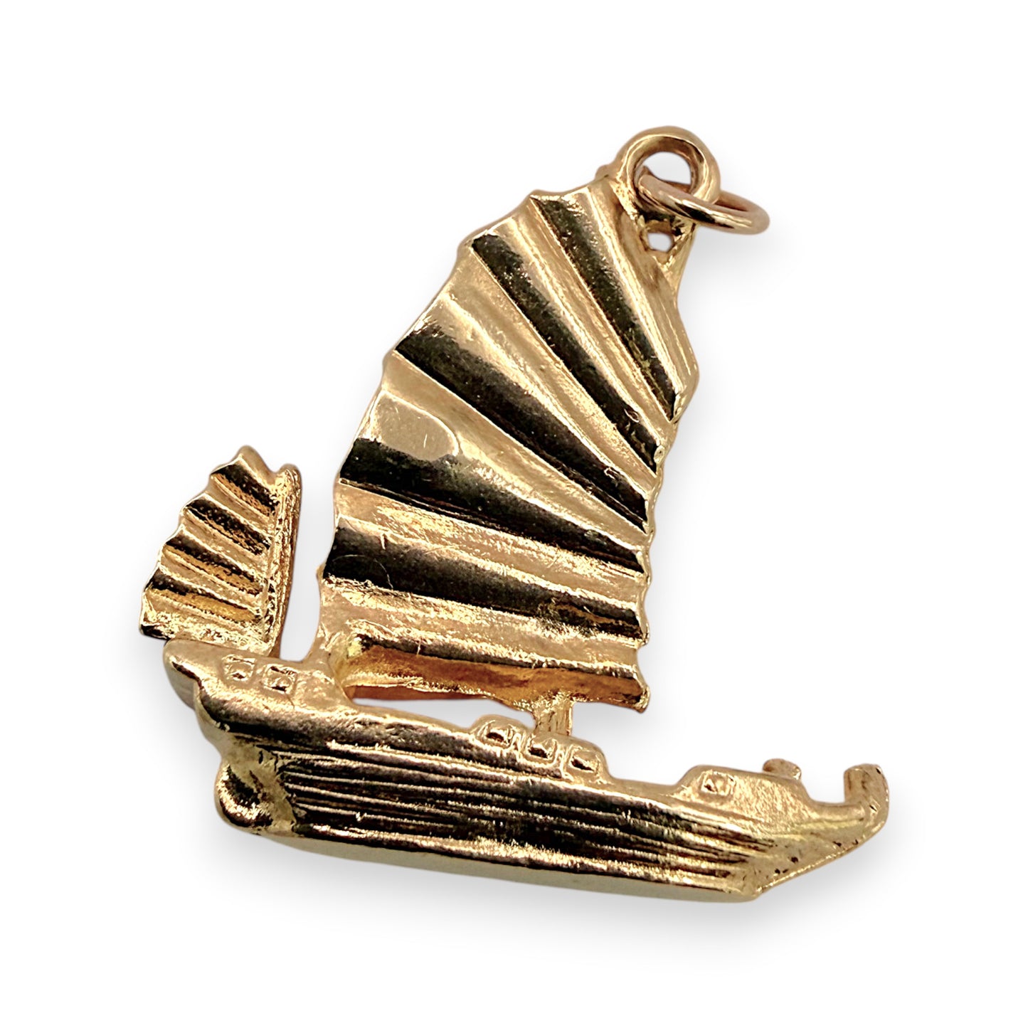 BRAND NEW | 14ct Gold Golden Voyager Charm / Pendant