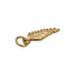 BRAND NEW | 9ct Gold Golden Silver‑Fern Spirit Charm \ Pendant