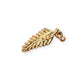BRAND NEW | 9ct Gold Golden Silver‑Fern Spirit Charm \ Pendant
