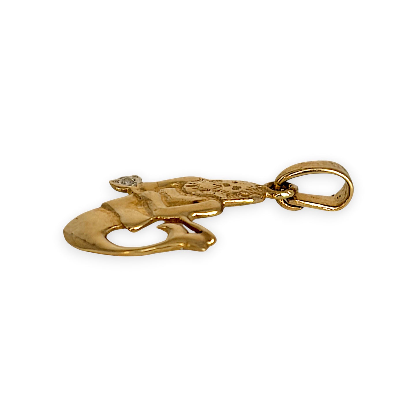 BRAND NEW | 9ct Gold Aquarius Zodiac Charm
