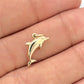NZGD | 9ct Gold Golden Ocean Leap Charm