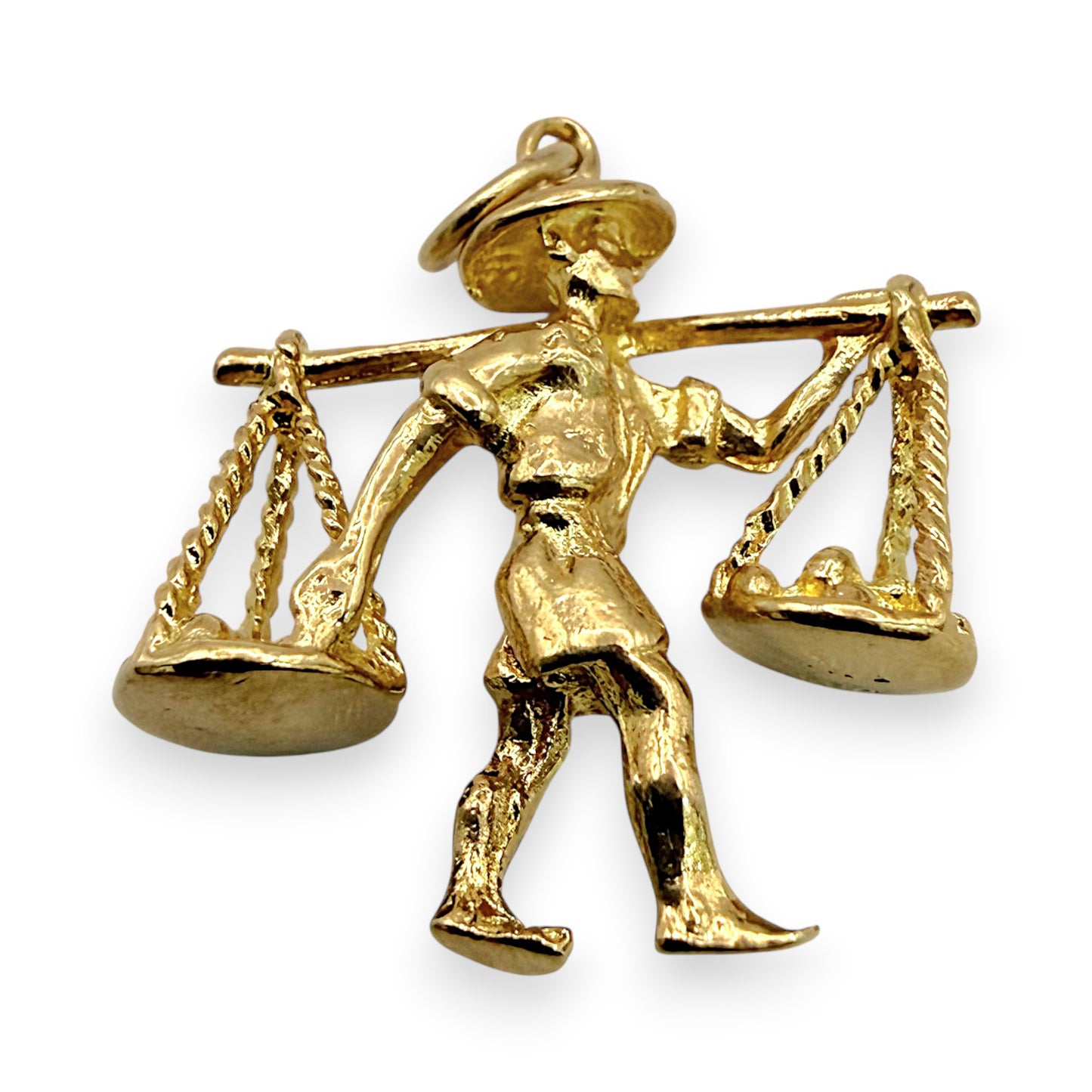 BRAND NEW | 14ct Gold Vintage Market Porter  Charm