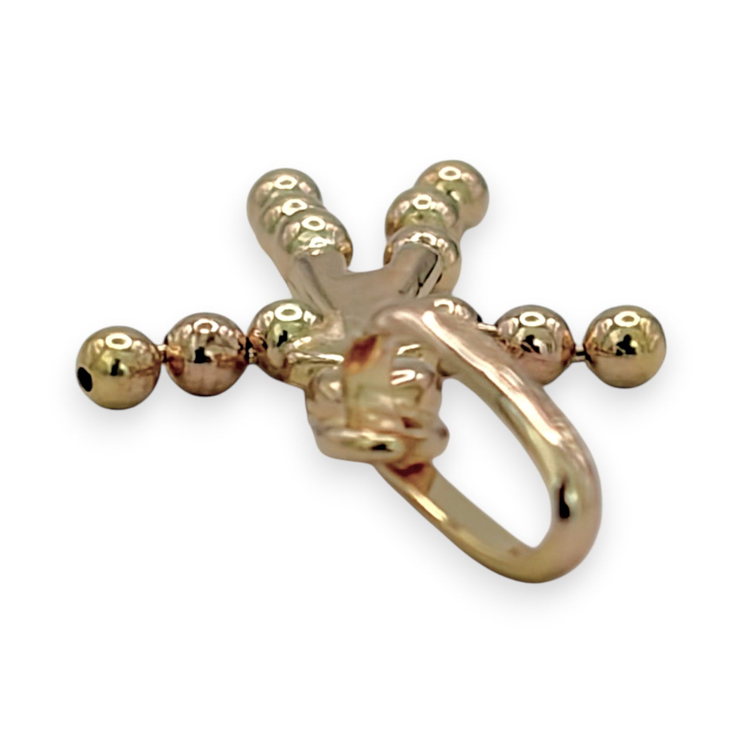 BRAND NEW | 9ct Gold Auric Vintage Stick‑Man Charm