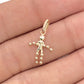 BRAND NEW | 9ct Gold Auric Vintage Stick‑Man Charm