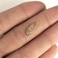 NZGD | 9ct Gold Golden Silver‑Fern Spirit Charm \ Pendant