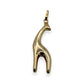 BRAND NEW | 9ct Gold Gentle Giant Giraffe Pendant 26.6mm
