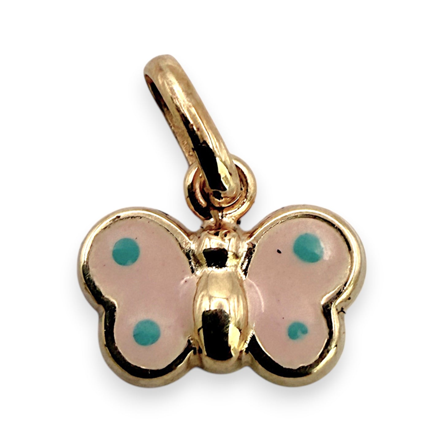 BRAND NEW | 9ct Gold Sweetheart Butterfly Charm / Pendant