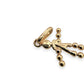 BRAND NEW | 9ct Gold Auric Vintage Stick‑Man Charm- UNOAERRE