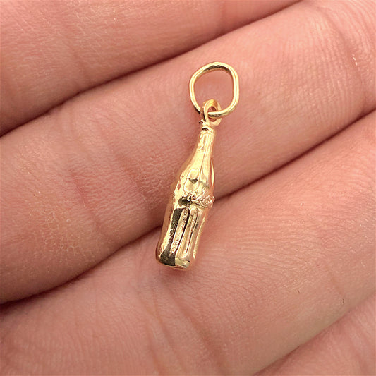 BRAND NEW | 9ct Gold Coke Bottle Charm/Pendant
