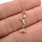 BRAND NEW | 9ct Gold Carrot Munch Bunny Charm/Pendant 19.8mm