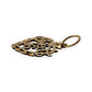BRAND NEW | 9ct Gold Artisan Heart Charm/Pendant - Sweet 16