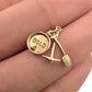 NZGD | 9ct Gold Shovel & Pickaxe Heritage Charm