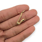 BRAND NEW | 9ct Gold Saxophone Pendant Charm