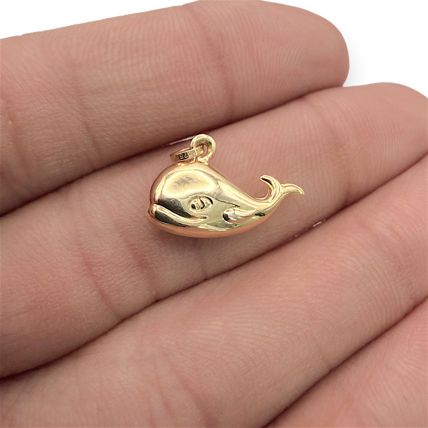 BRAND NEW | 9ct Gold Ocean Harmony Whale Charm / Pendant