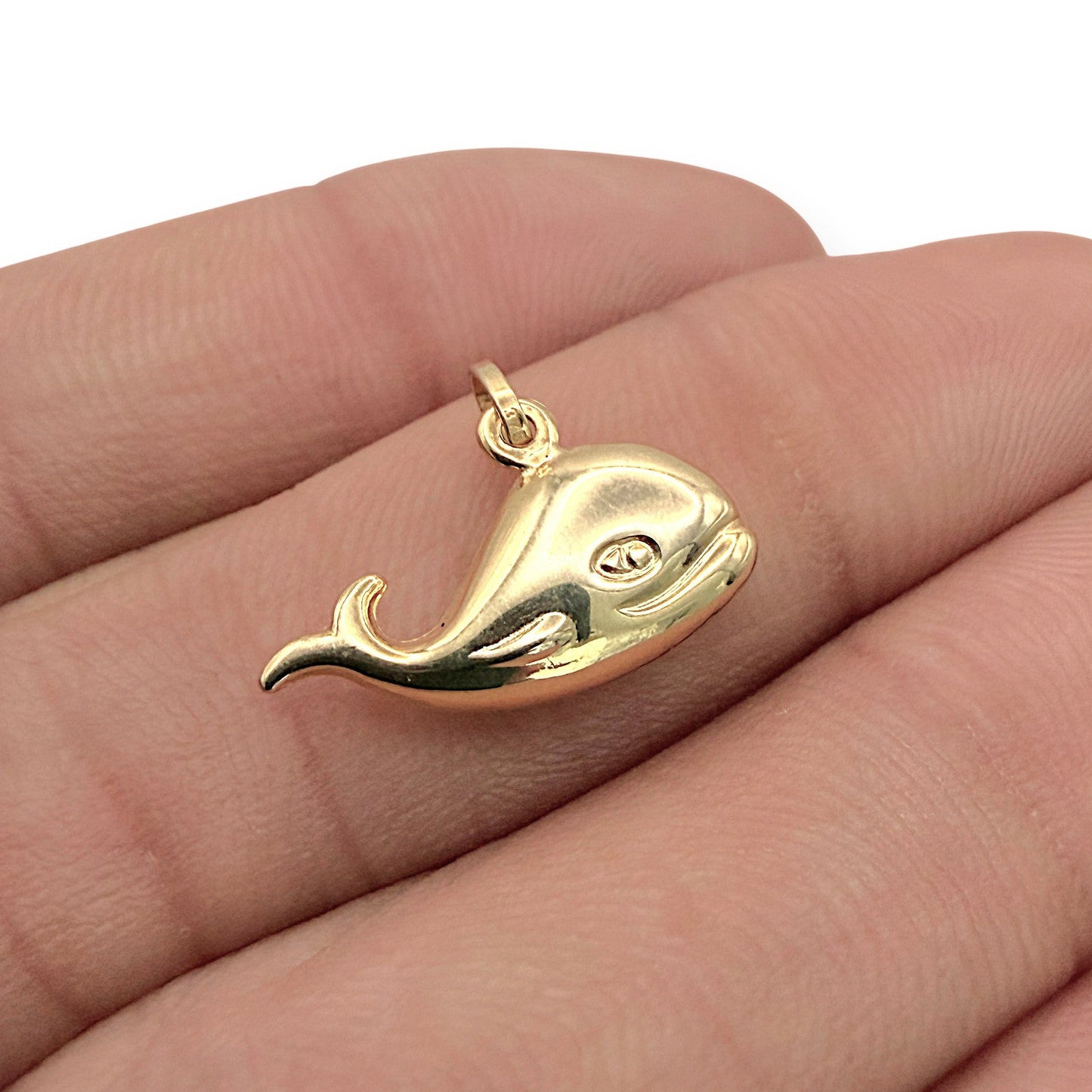 BRAND NEW | 9ct Gold Ocean Harmony Whale Charm / Pendant