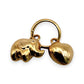 BRAND NEW | 9ct Gold Elephant Heart Harmony Charm