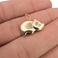 BRAND NEW | 9ct Gold  Rhinoceros Charm / Pendant 12.8mm