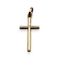 BRAND NEW | 9ct Gold  Minimalist  Cross Charm/Pendant 16.6mm
