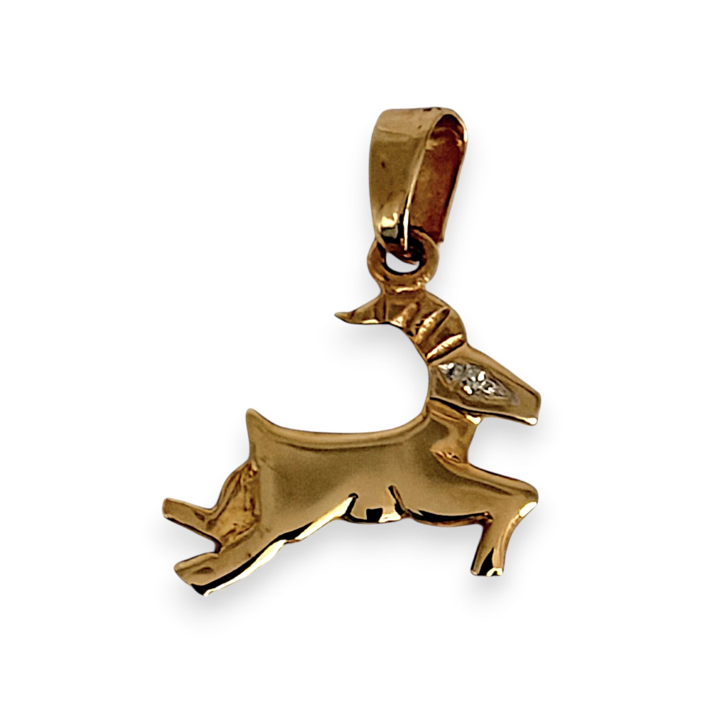 BRAND NEW | 9ct Gold Auric Goat Strength Pendant