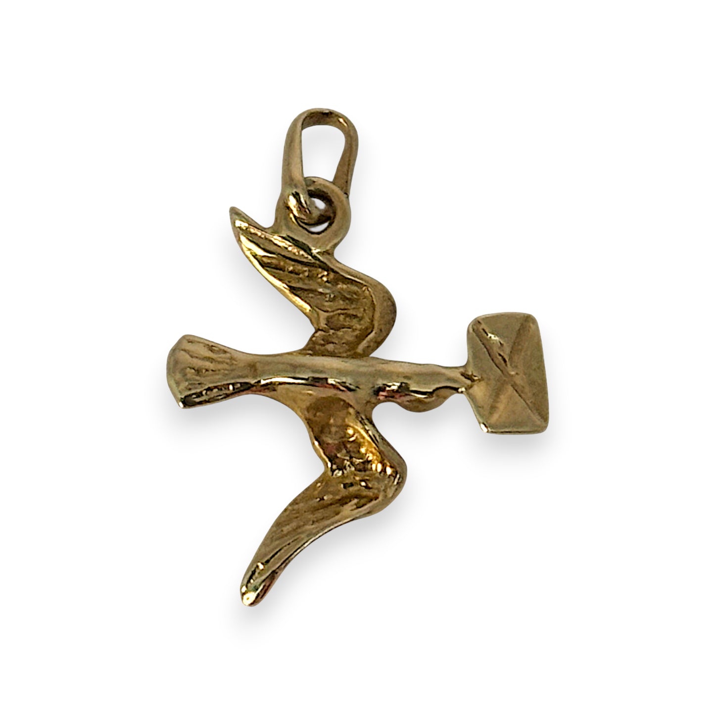 NZGD | 9ct Gold Golden Messenger Dove Charm