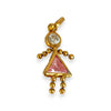 NZGD | 9ct Gold Golden Little Lady Pendant / Charm